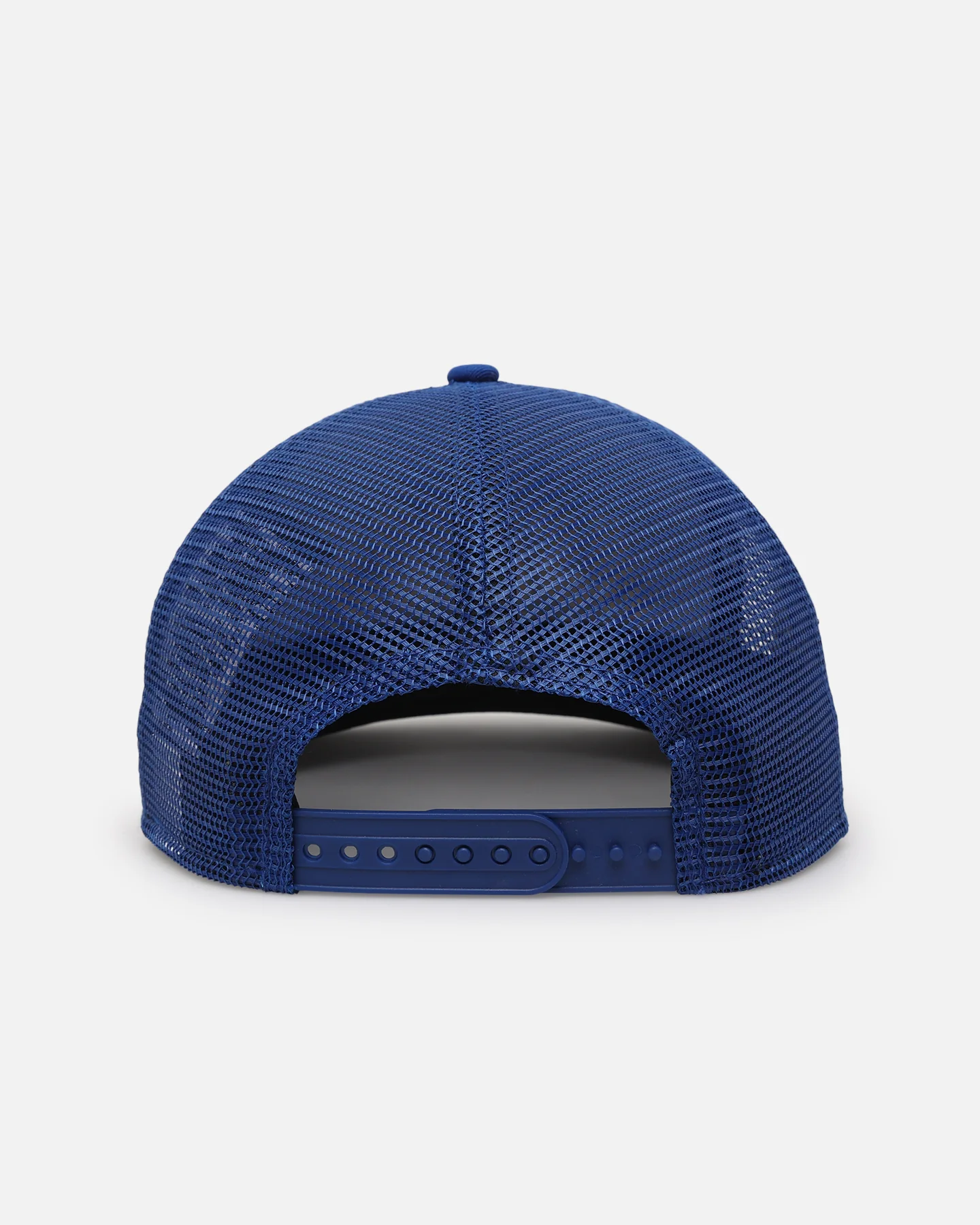 New Era Houston Astros 'Podium Collection' Pre-Curved Golfer Trucker Snapback Light Royal/Metallic Gold - Image 3