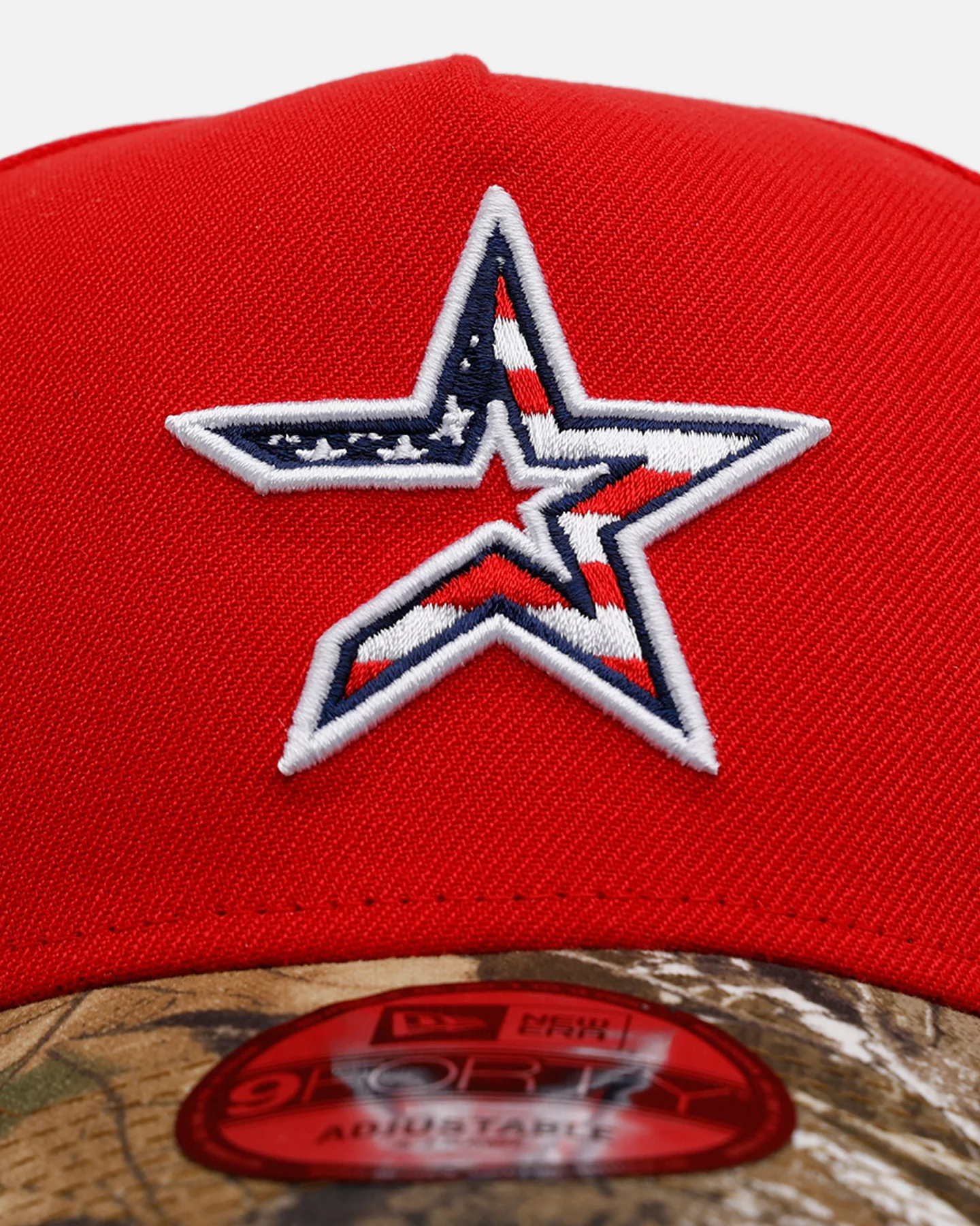 New Era Houston Astros 'Stars And Stripes' 9FORTY A-Frame Snapback Red - Image 5