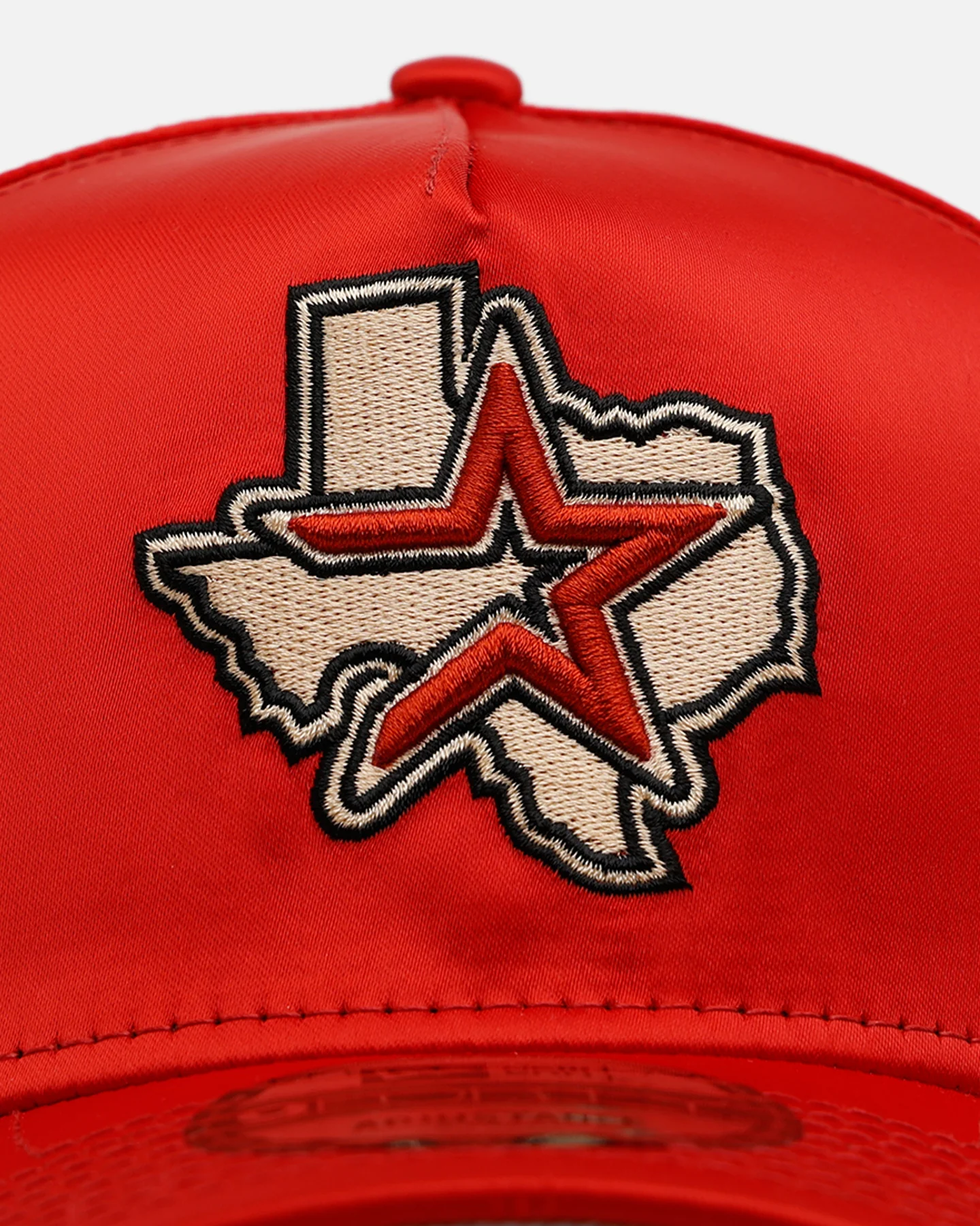 New Era Houston Astros 'Team Color Satin' 9FORTY A-Frame Snapback Official Team Color - Image 6