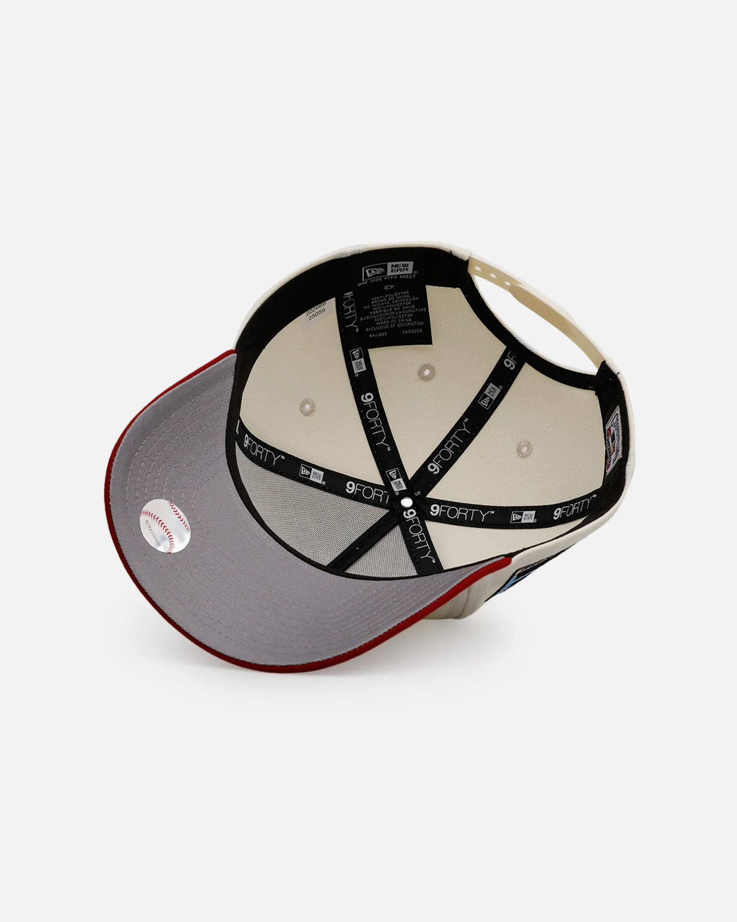 New Era Houston Astros 'Team Color Visor' 9FORTY A-Frame Snapback Chrome/Official Team Color - Image 6