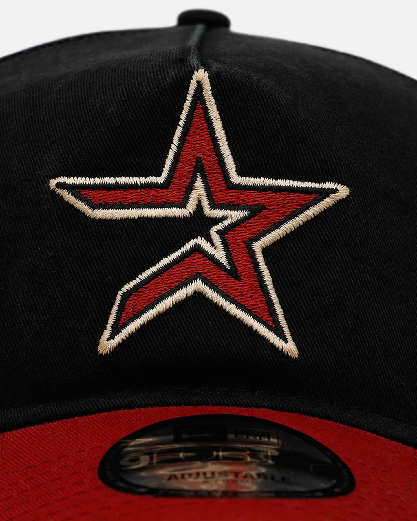 New Era Houston Astros 'Washed Truckers' 9FORTY A-Frame Trucker Snapback Official Team Color - Image 5