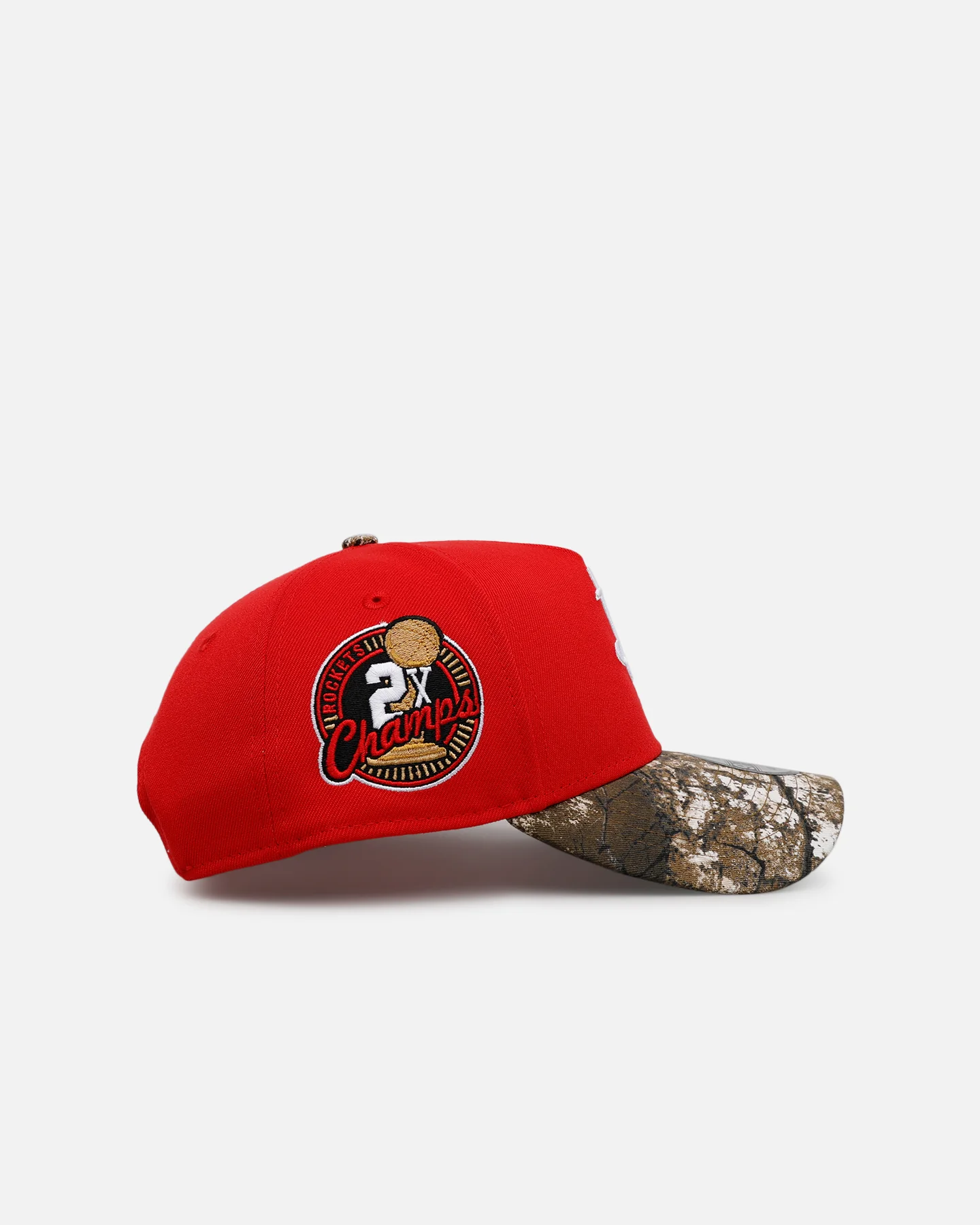 New Era Houston Rockets 'Realtree Visor' 9FORTY A-Frame Snapback Official Team Color - Image 3