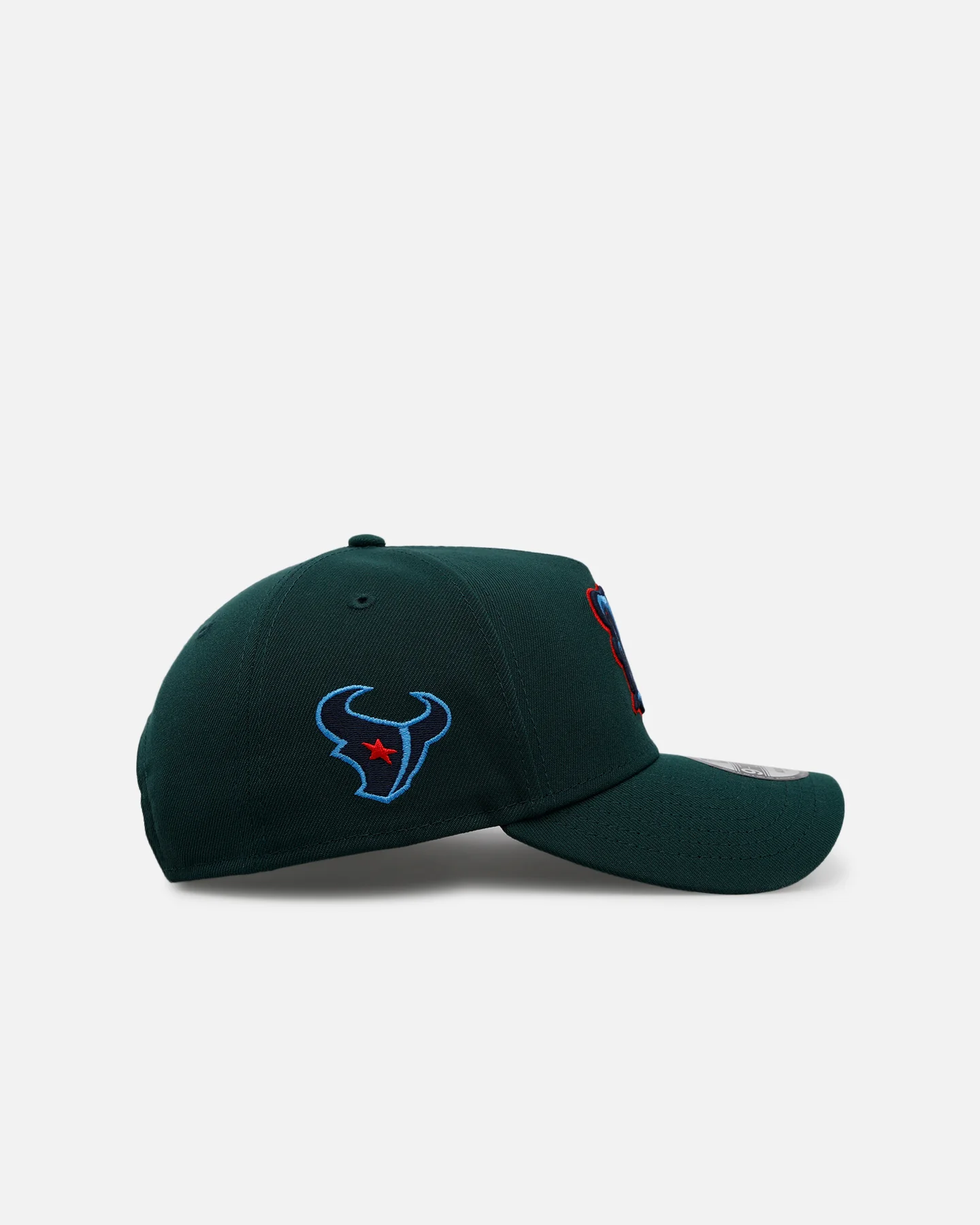 New Era Houston Texans 'Evergreen' 9FORTY A-Frame Snapback Dark Green - Image 3