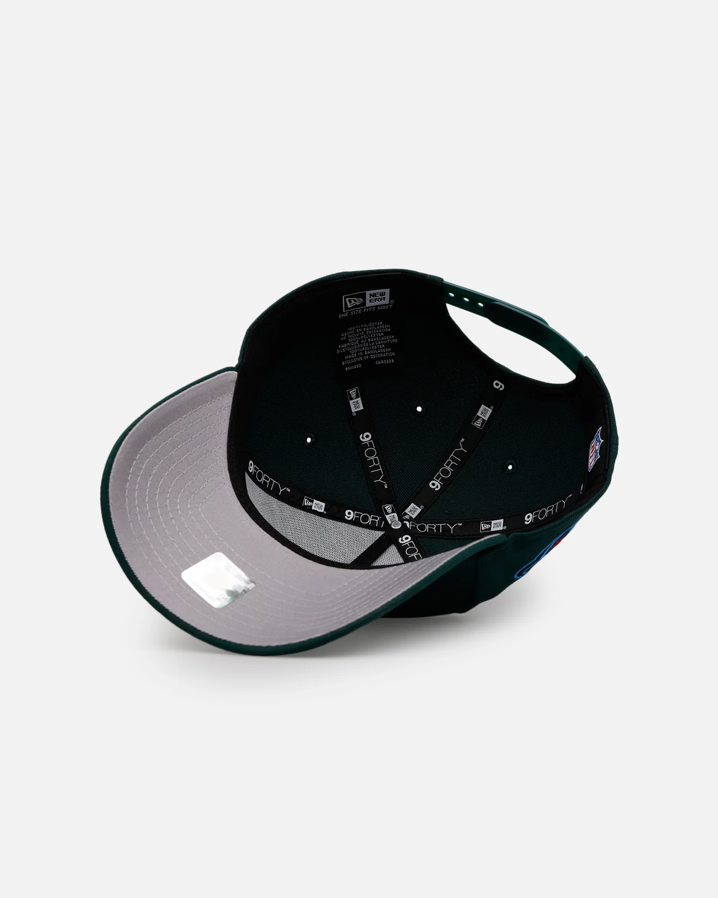 New Era Houston Texans 'Evergreen' 9FORTY A-Frame Snapback Dark Green - Image 6