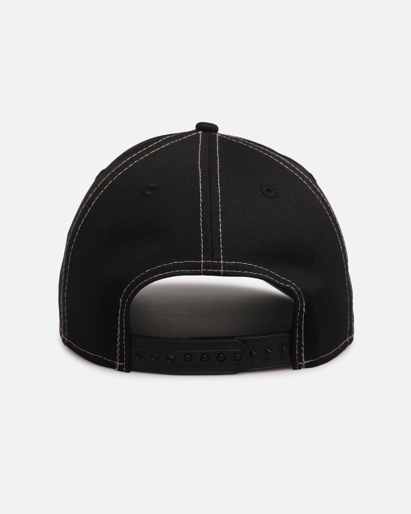 New Era Houston Texans 'Rope Script' 9FORTY A-Frame Snapback Black/White - Image 2