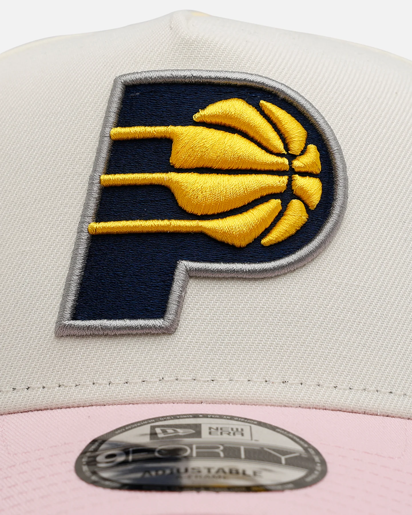 New Era Indiana Pacers 'Pink Lemonade' 9FORTY A-Frame Snapback Pink/Yellow - Image 5