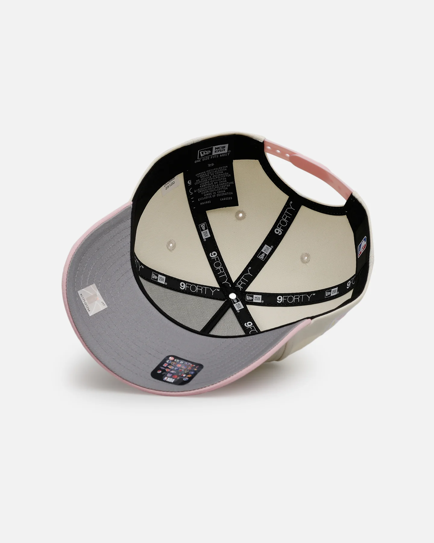New Era Indiana Pacers 'Pink Lemonade' 9FORTY A-Frame Snapback Pink/Yellow - Image 6