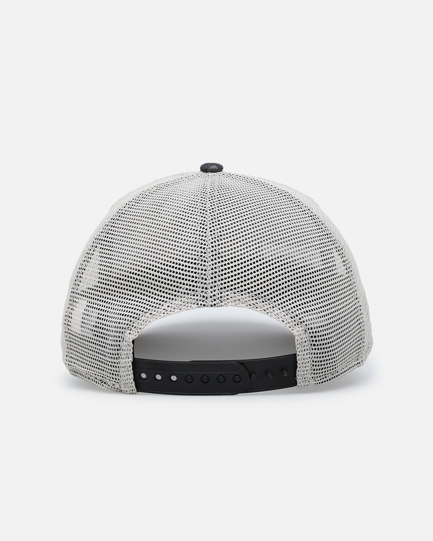New Era Inter Miami CF "Camo Visor" 9FORTY A-Frame Trucker Snapback Stone/Olive - Image 2