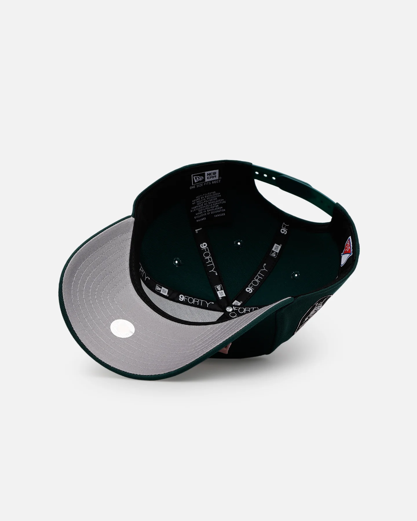 New Era Inter Miami CF 'Evergreen' 9FORTY A-Frame Snapback Dark Green - Image 6