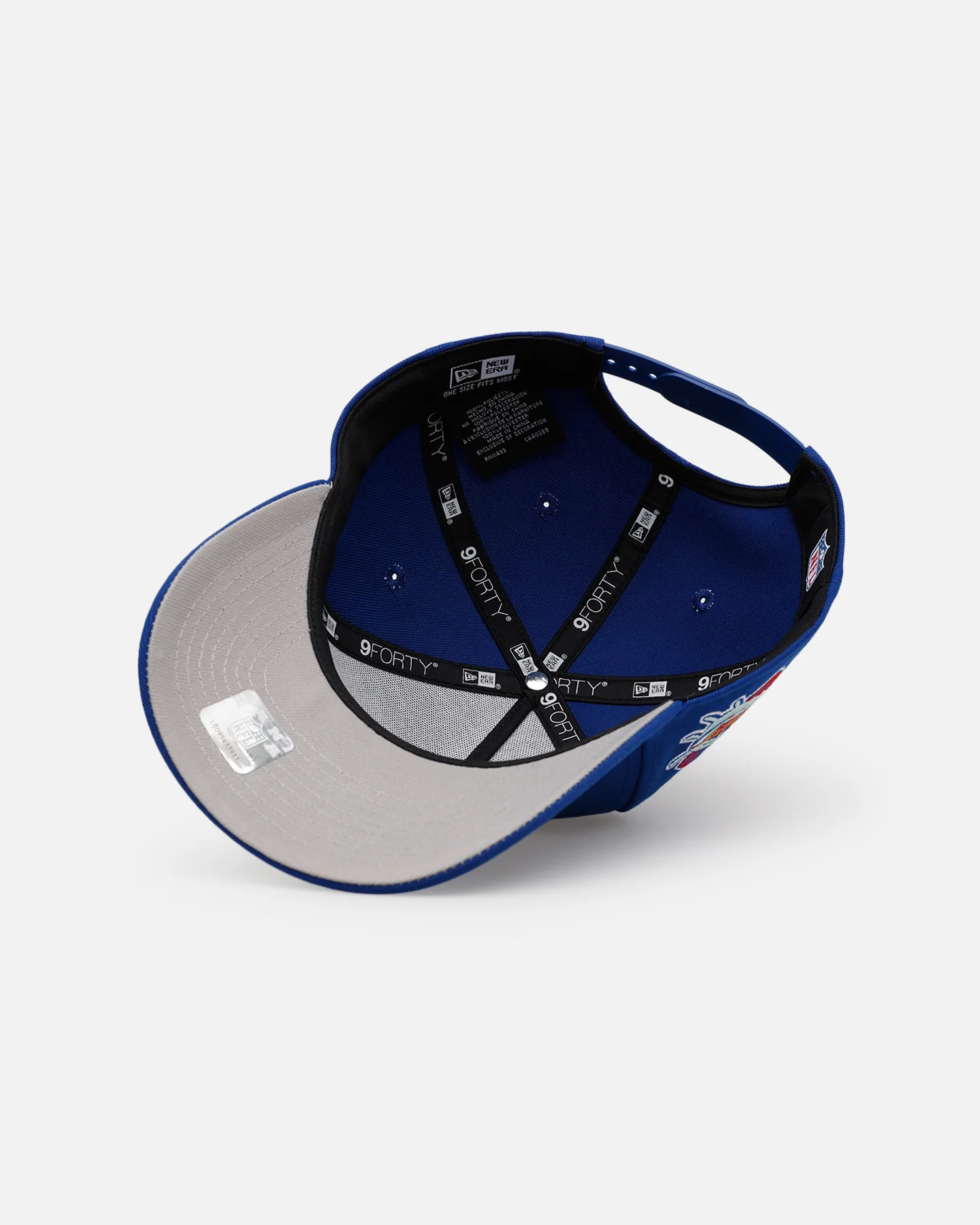 New Era Jacksonville Jaguars '1996 NFL Draft' 9FORTY A-Frame Snapback Blue - Image 6