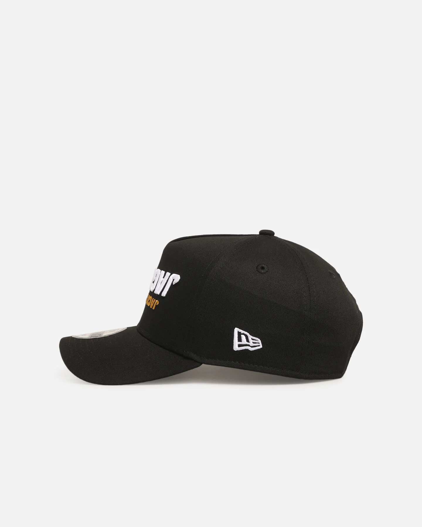 New Era Jacksonville Jaguars 'Upside Down Logo' 9FORTY A-Frame Snapback Black - Image 4
