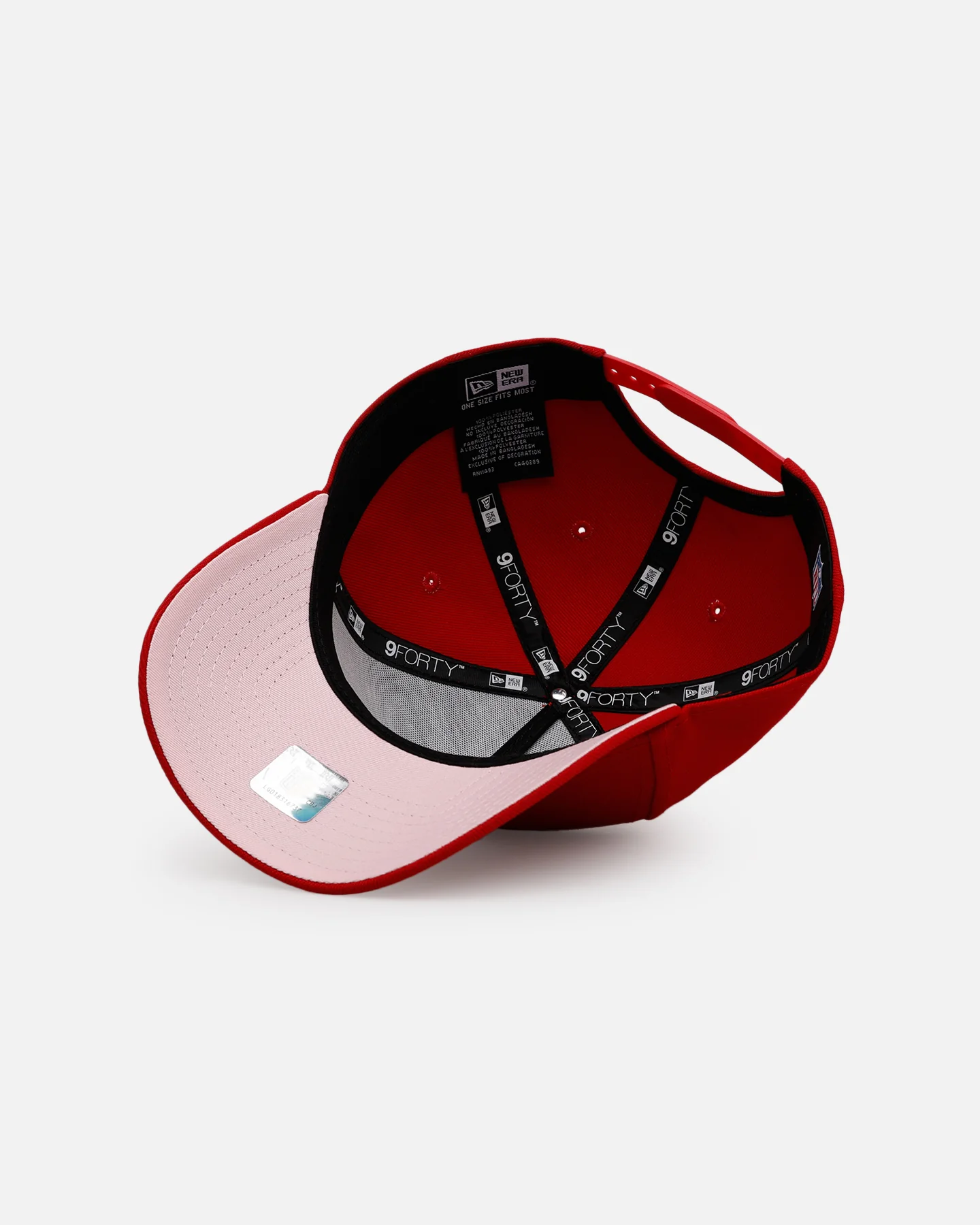 New Era Kansas City Chiefs 'Cherry Blossoms' 9FORTY A-Frame Snapback Official Team Color - Image 6