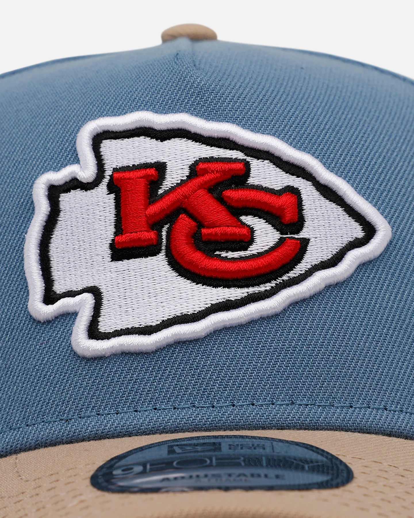 New Era Kansas City Chiefs 'Easy Breezy' 9FORTY A-Frame Snapback Blue/Tan - Image 5