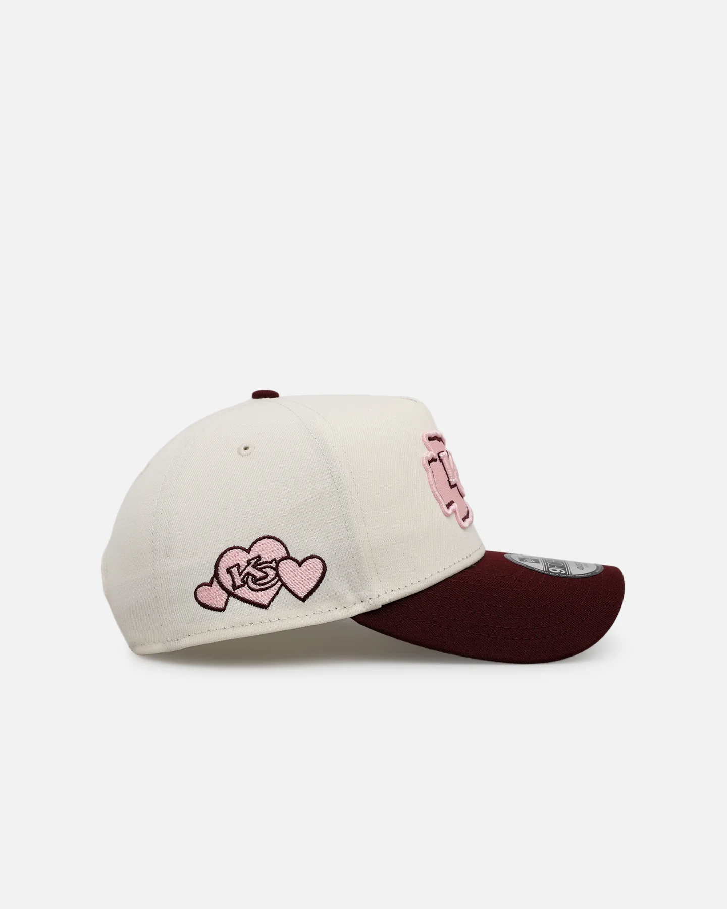 New Era Kansas City Chiefs 'Lover's Club 2.0' 9FORTY A-Frame Snapback Chrome - Image 3