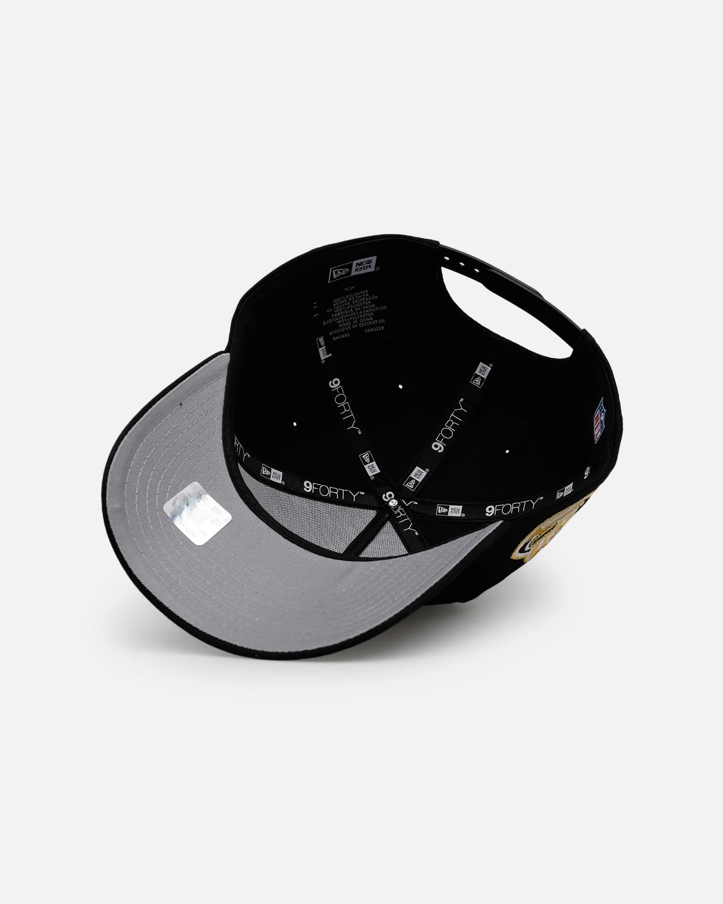 New Era Kansas City Chiefs 'New Year's Eve' 9FORTY A-Frame Snapback Gold/Silver - Image 6