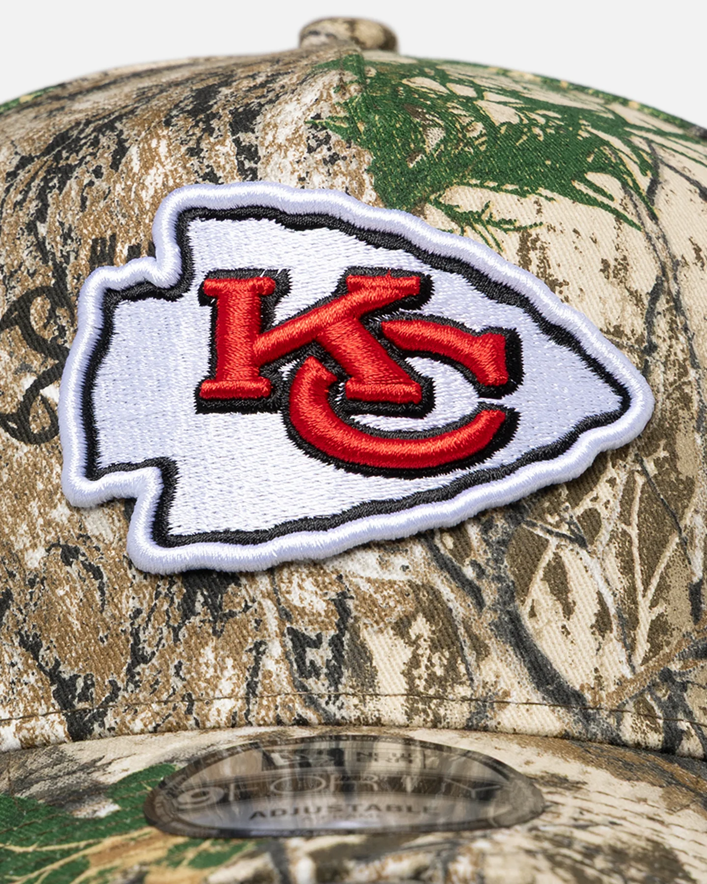 New Era Kansas City Chiefs 'Real Tree Camo' 9FORTY A-Frame Snapback Real Tree Camo - Image 5