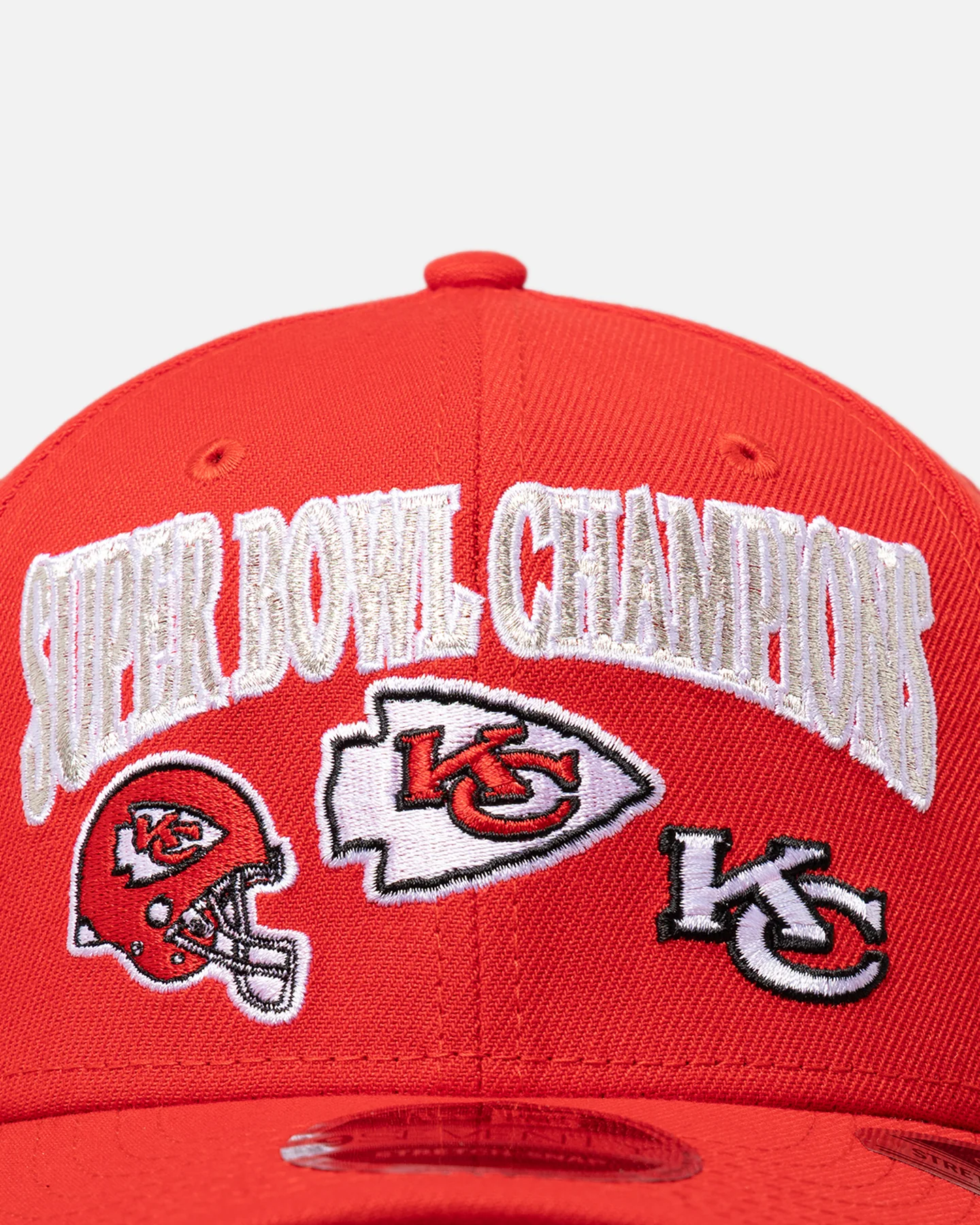 New Era Kansas City Chiefs 'Super Bowl Champs' 9SEVENTY Stretch Snapback Official Team Colour - Image 5
