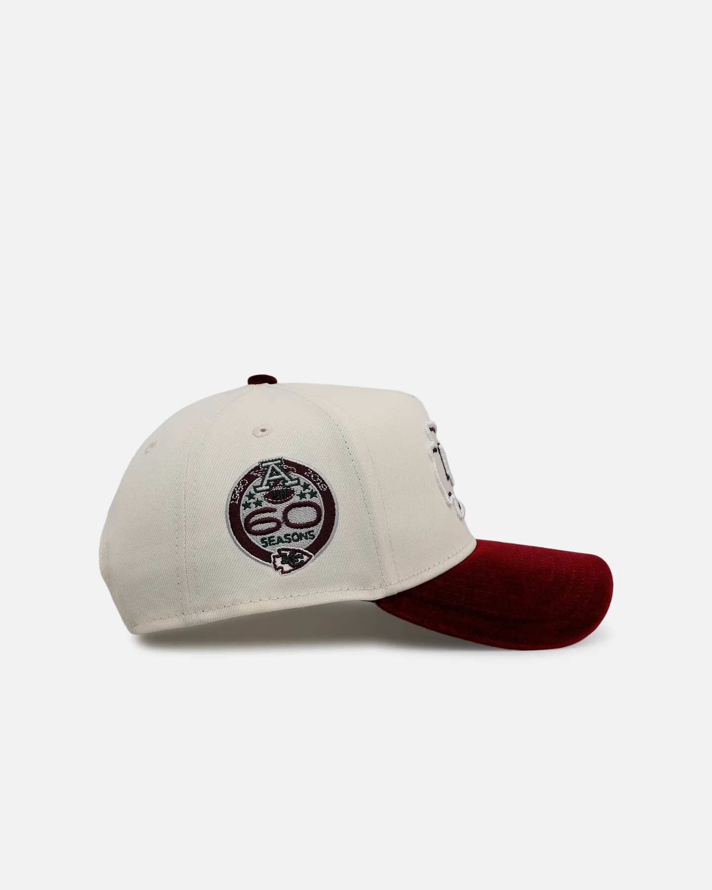 New Era Kansas City Chiefs 'Velvet Roses' 9FORTY A-Frame Snapback Chrome - Image 4