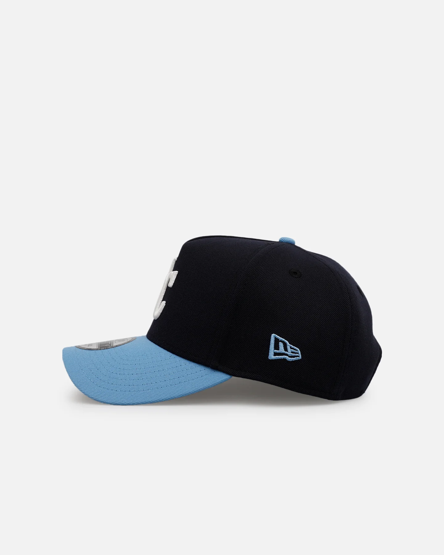 New Era Kansas City Royals 'Ocean' 9FORTY A-Frame Snapback Navy/Sky Blue - Image 4