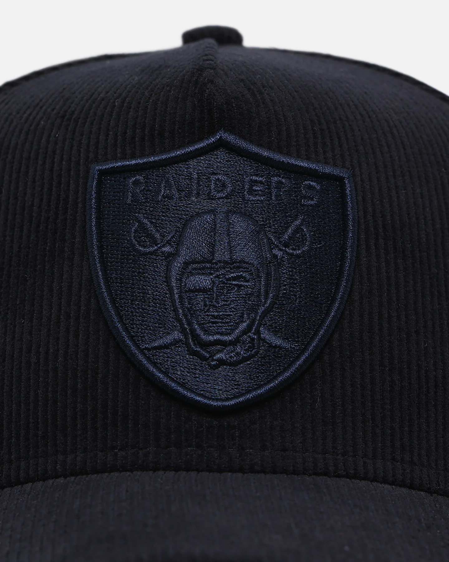 New Era Las Vegas Raiders 'Navy Tonal Cord' 9FORTY A-Frame Corduroy Snapback Navy - Image 5