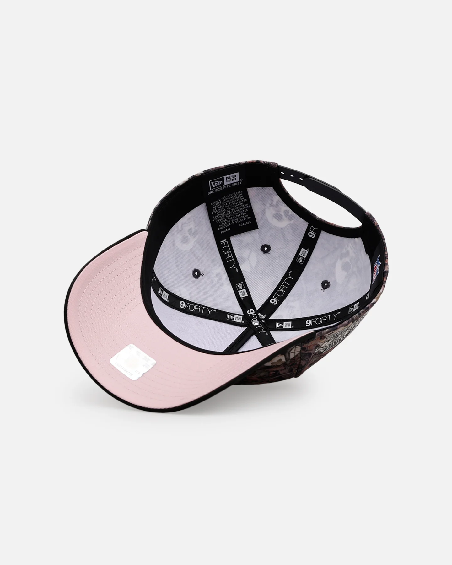 New Era Las Vegas Raiders 'Camo Skulls' 9FORTY A-Frame Snapback Camo - Image 6
