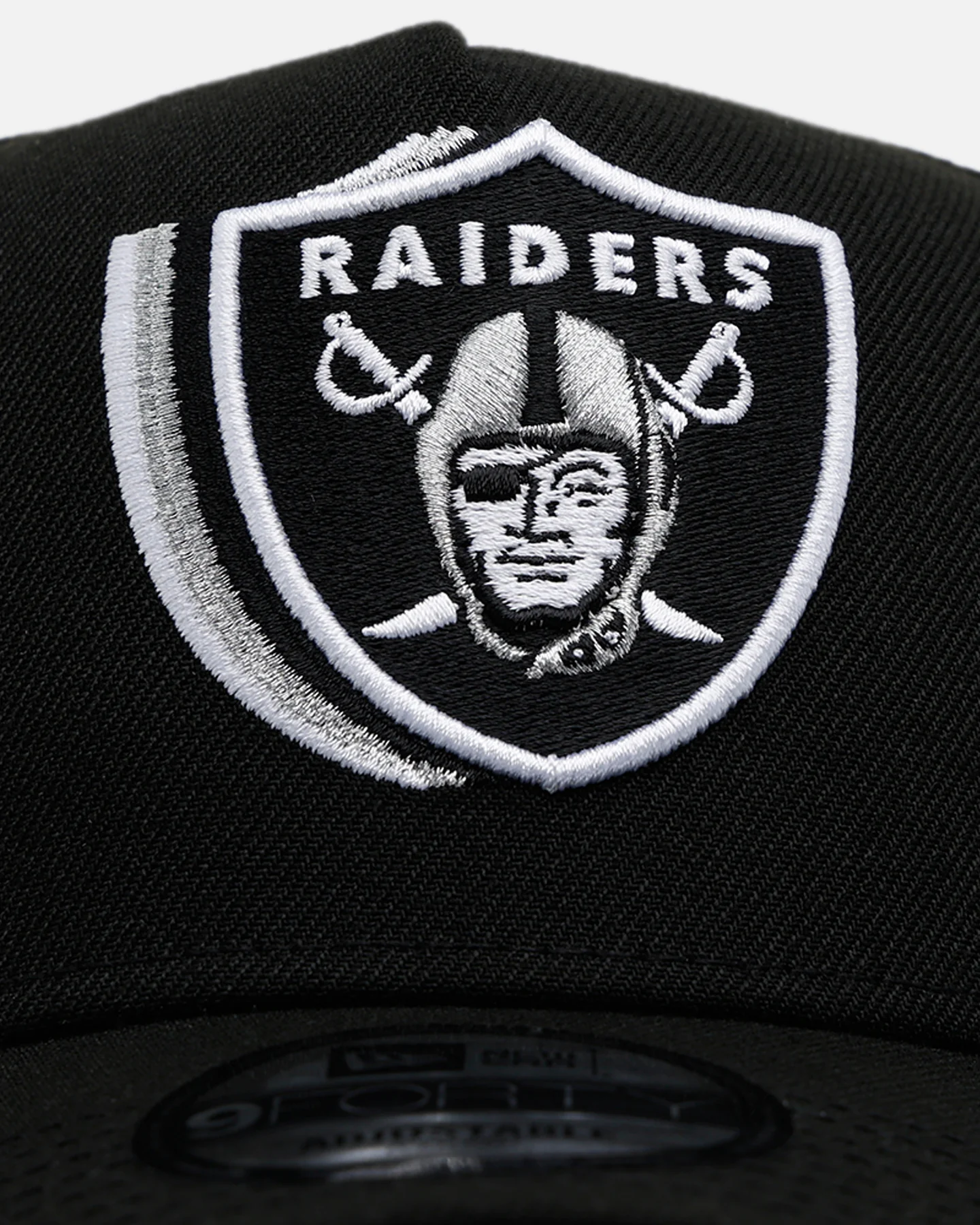 New Era Las Vegas Raiders 'Cascade' 9FORTY A-Frame Snapback Black - Image 5