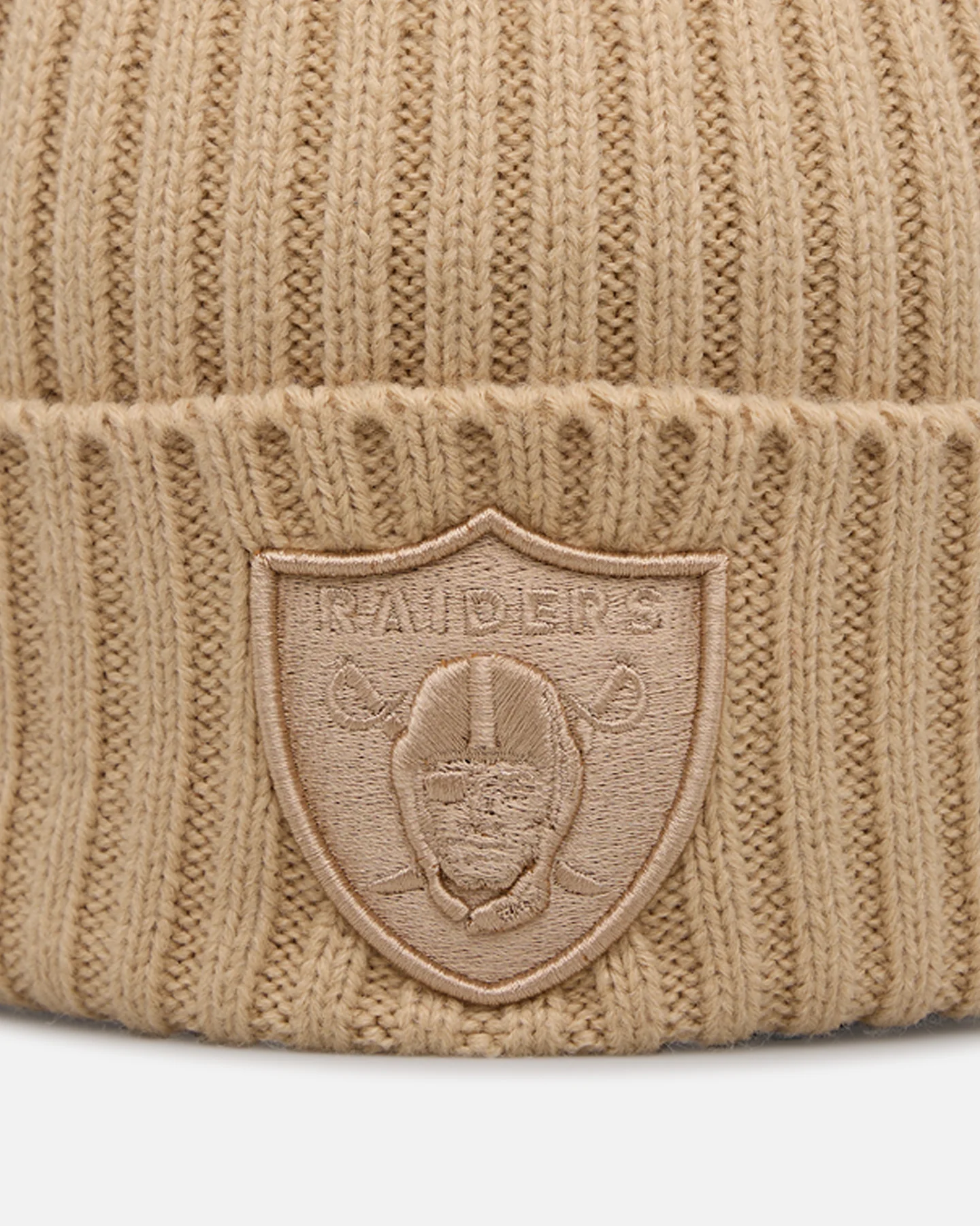 New Era Las Vegas Raiders 'Color Pack' Beanie Tan - Image 5