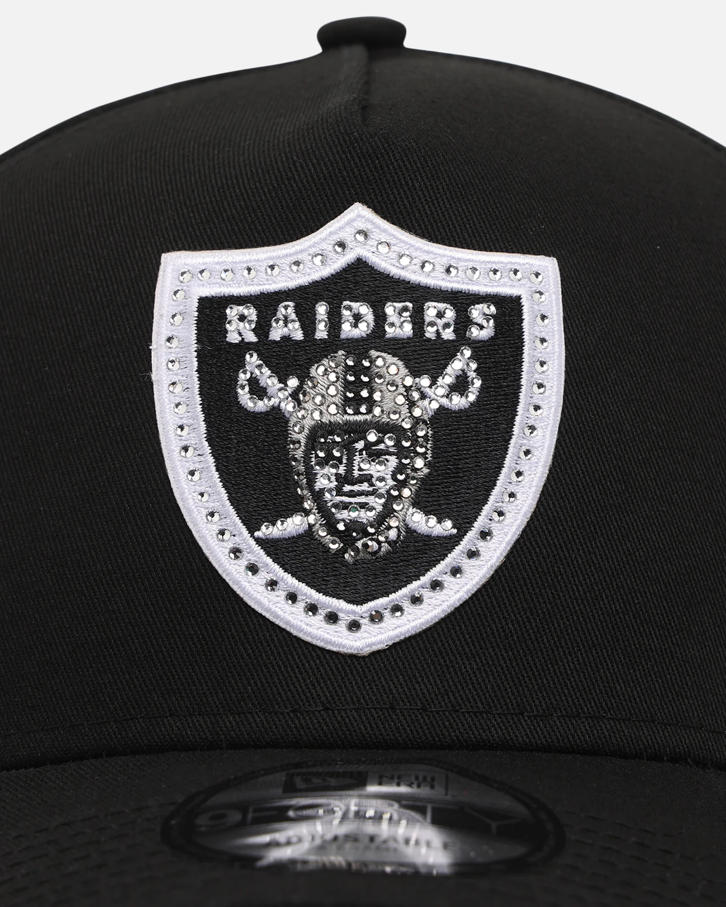 New Era Las Vegas Raiders 'Diamante' 9FORTY A-Frame Snapback Black - Image 5