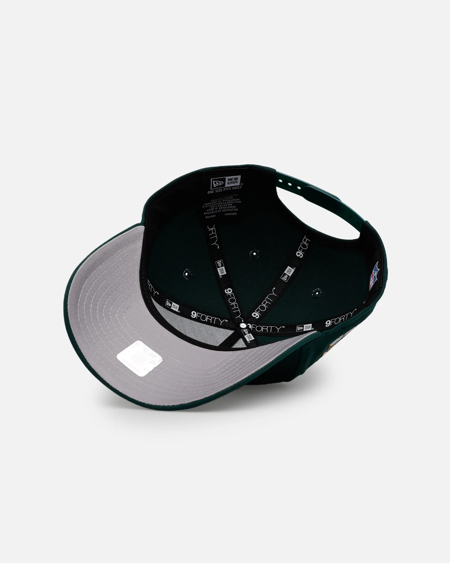 New Era Las Vegas Raiders 'Evergreen' 9FORTY A-Frame Snapback Dark Green - Image 6