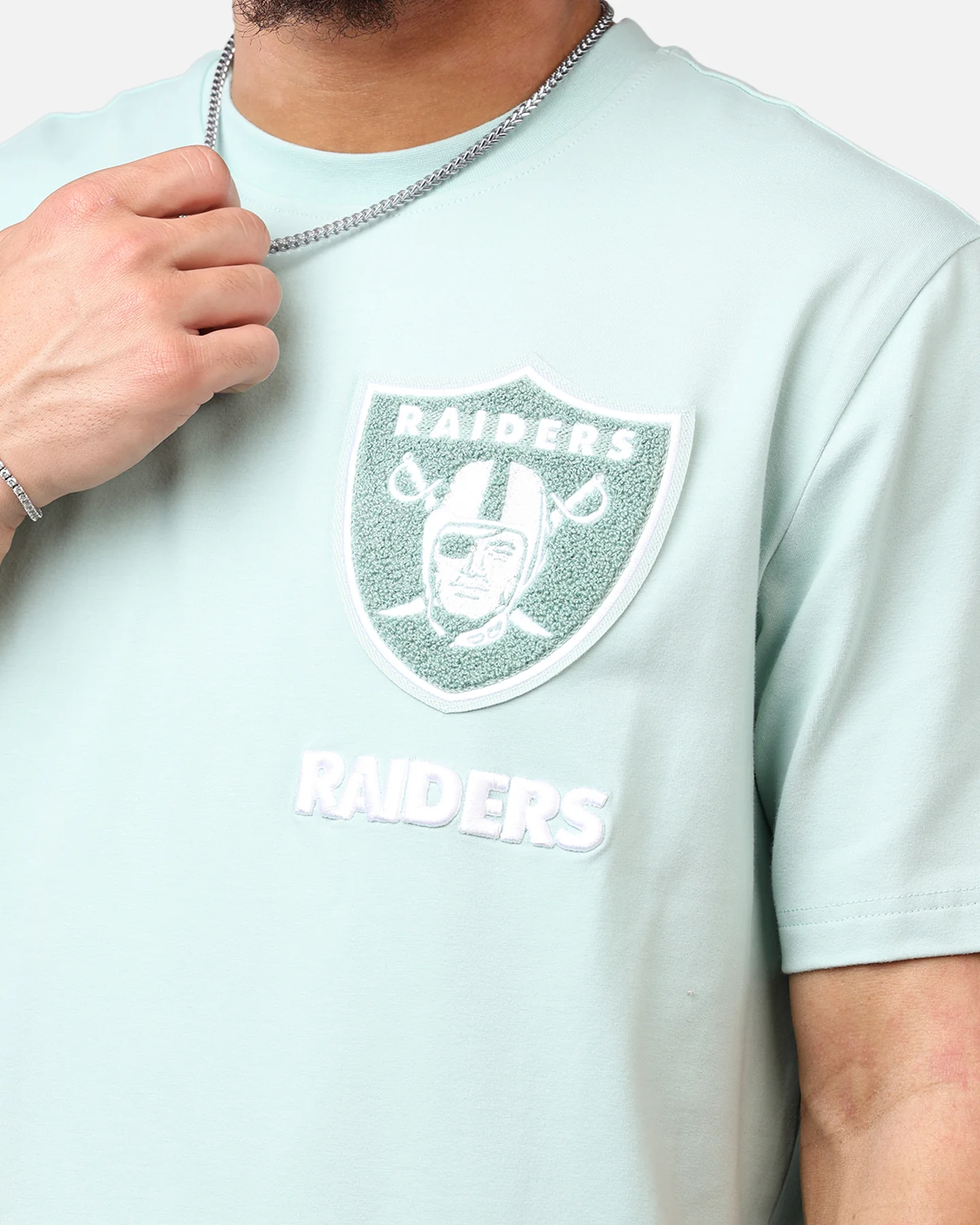 New Era Las Vegas Raiders 'Logo Select Mint' T-Shirt Mint - Image 5