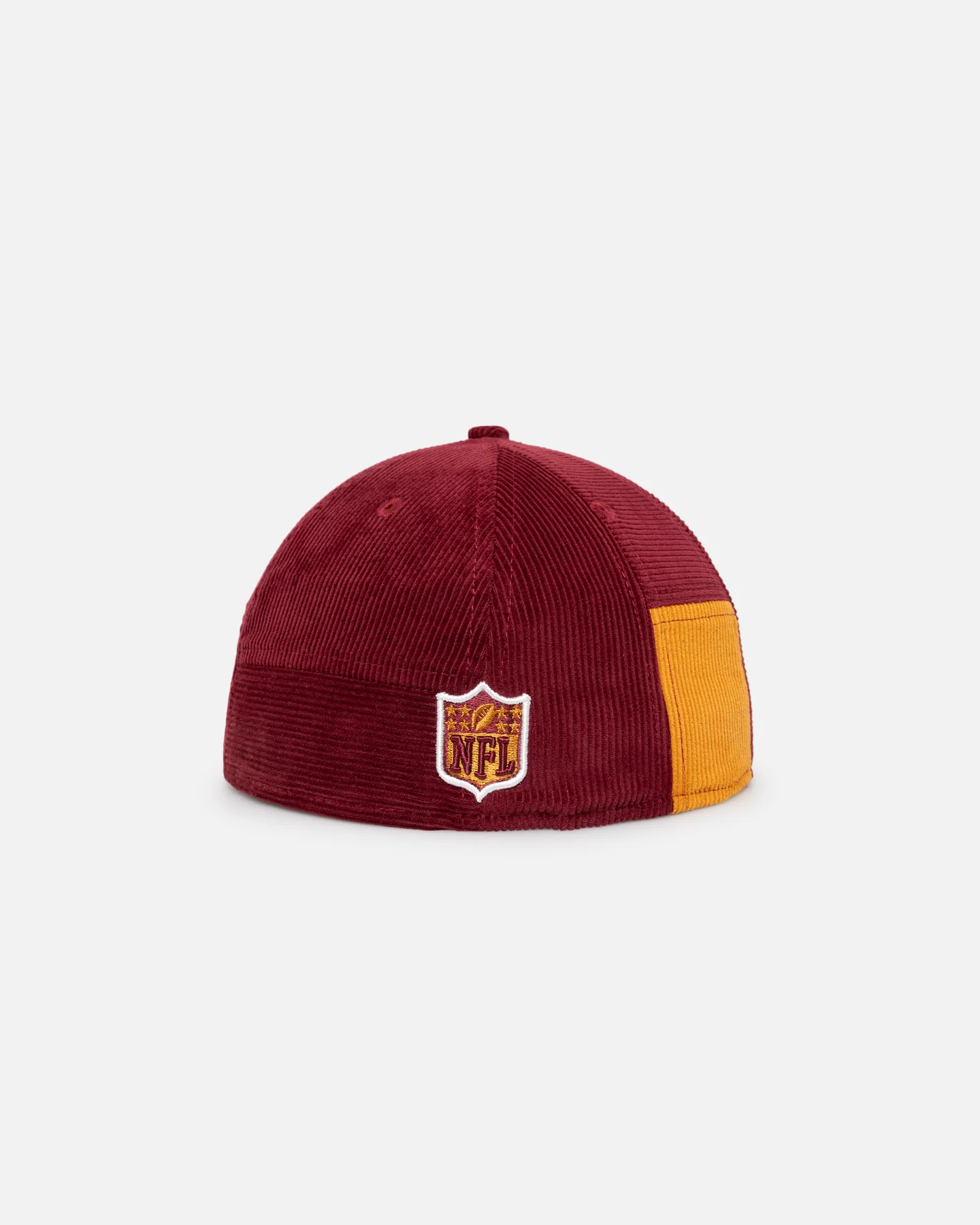 New Era Las Vegas Raiders 'Maroon Patchwork Corduroy' 59FIFTY Fitted Maroon/Yellow - Image 3