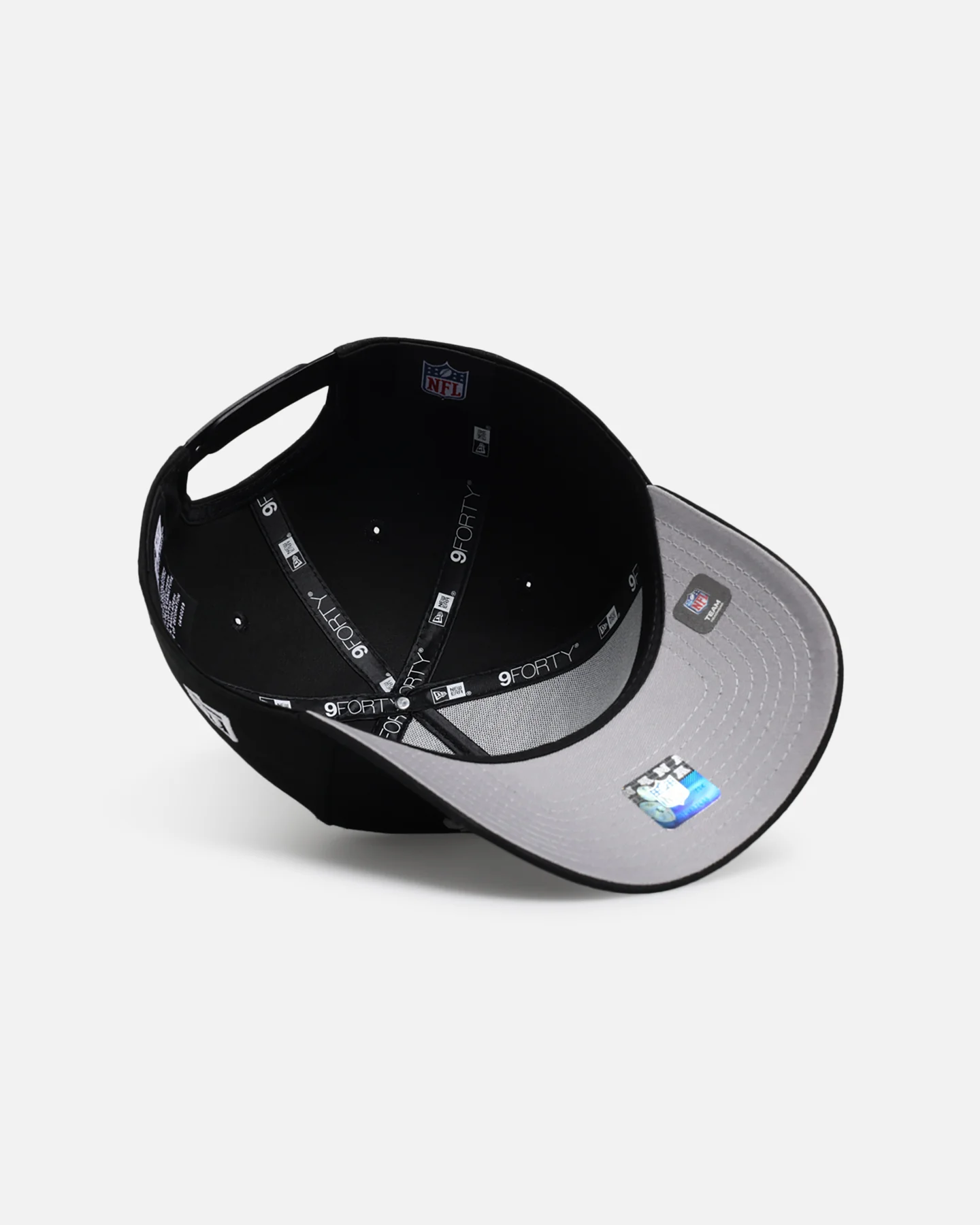 New Era Las Vegas Raiders 'Multi Letter' 9FORTY A-Frame Snapback Black - Image 6