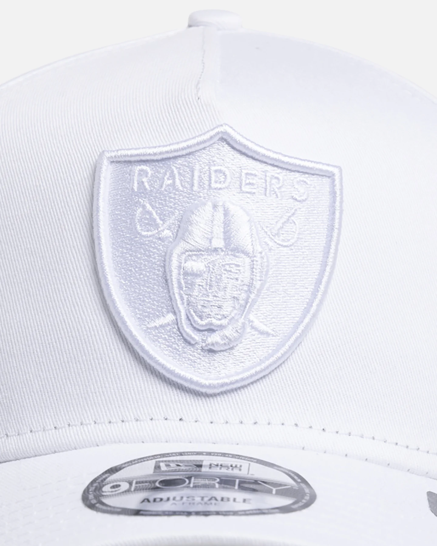 New Era Las Vegas Raiders 'Optic White' 9FORTY A-Frame Snapback Optic White - Image 5