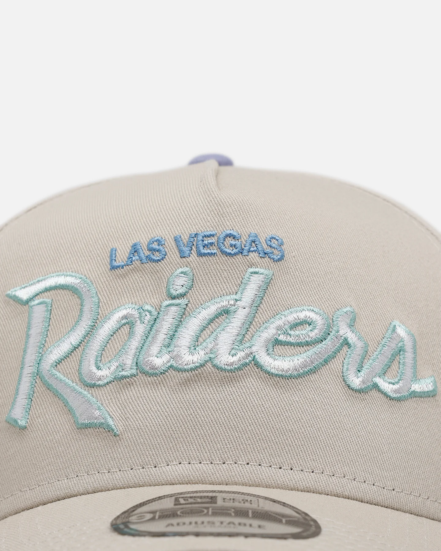 New Era Las Vegas Raiders 'Pastel 2.0' 9FORTY A-Frame Snapback Stone - Image 5