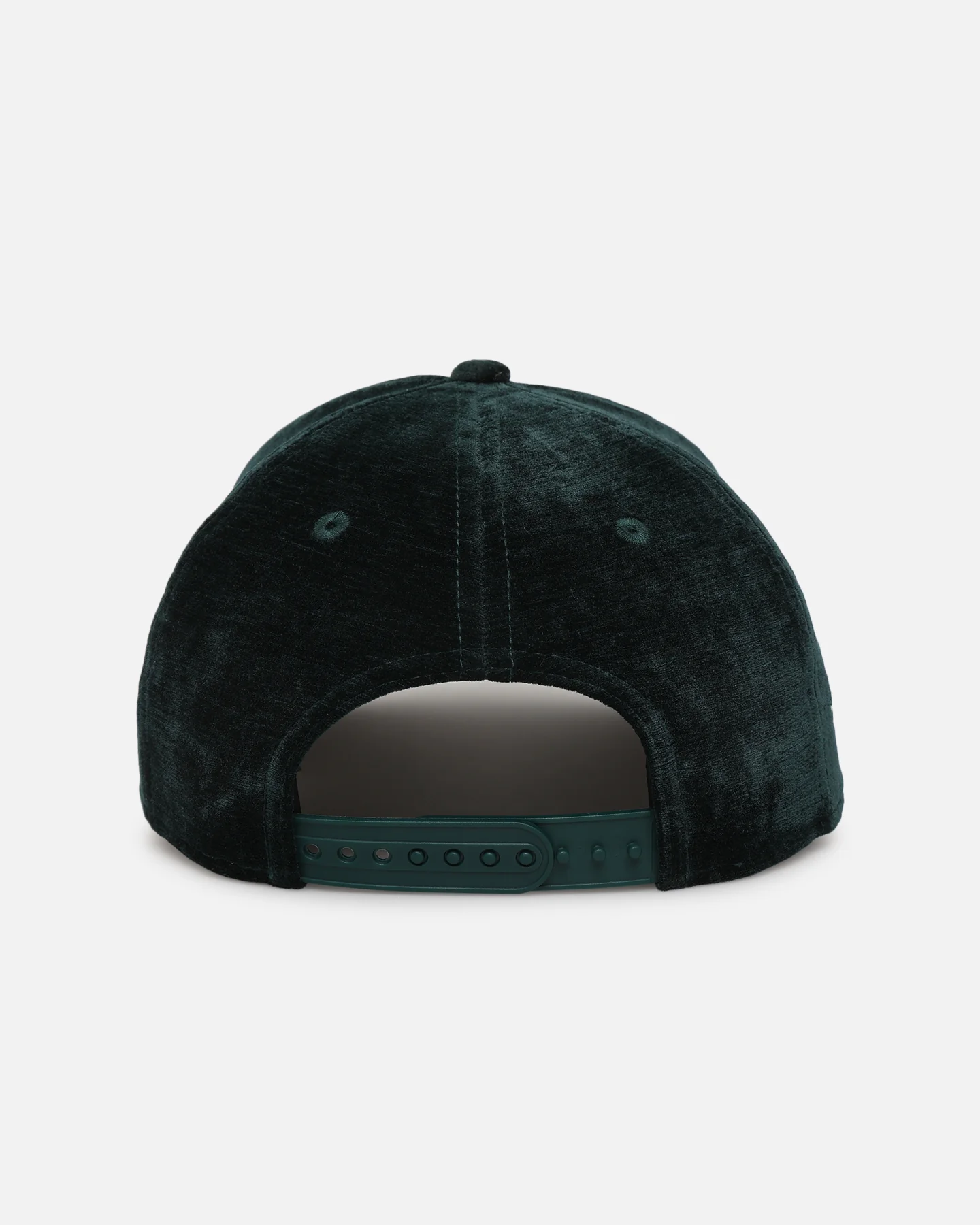 New Era Las Vegas Raiders 'Plush Chenille' 9FORTY A-Frame Snapback Dark Green - Image 2