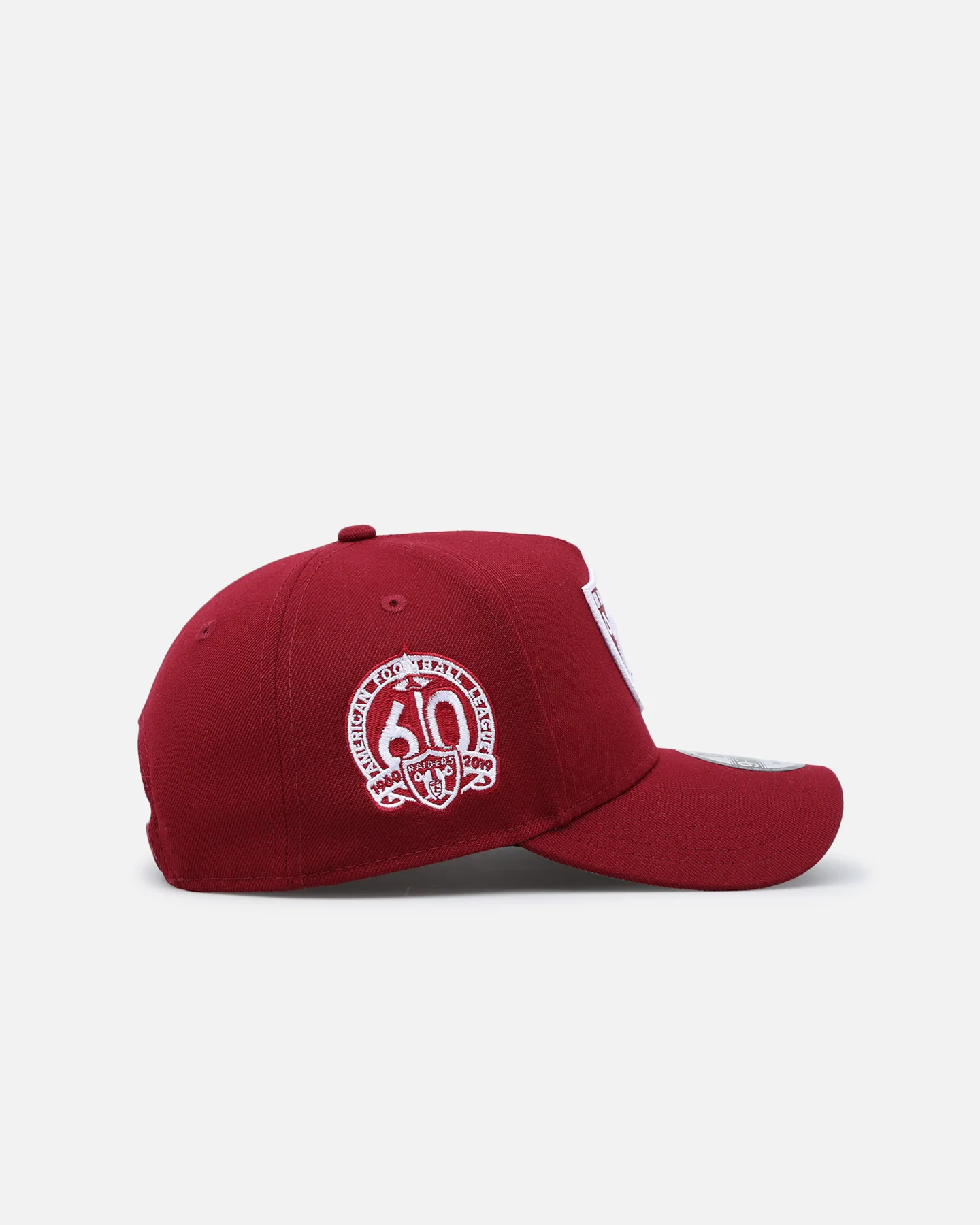 New Era Las Vegas Raiders 'Polychromatic' 9FORTY A-Frame Snapback Cardinal - Image 5