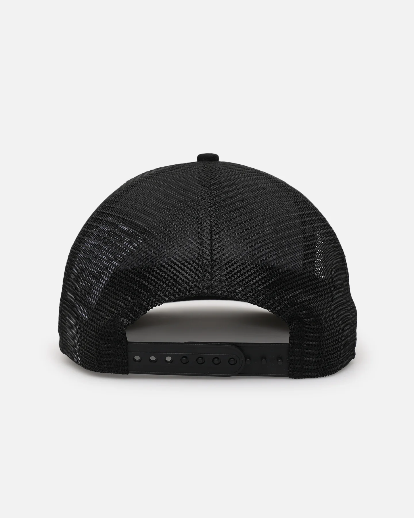 New Era Las Vegas Raiders 'Podium Collection' Pre-Curved Golfer Trucker Snapback Light Royal/Metallic Gold - Image 3