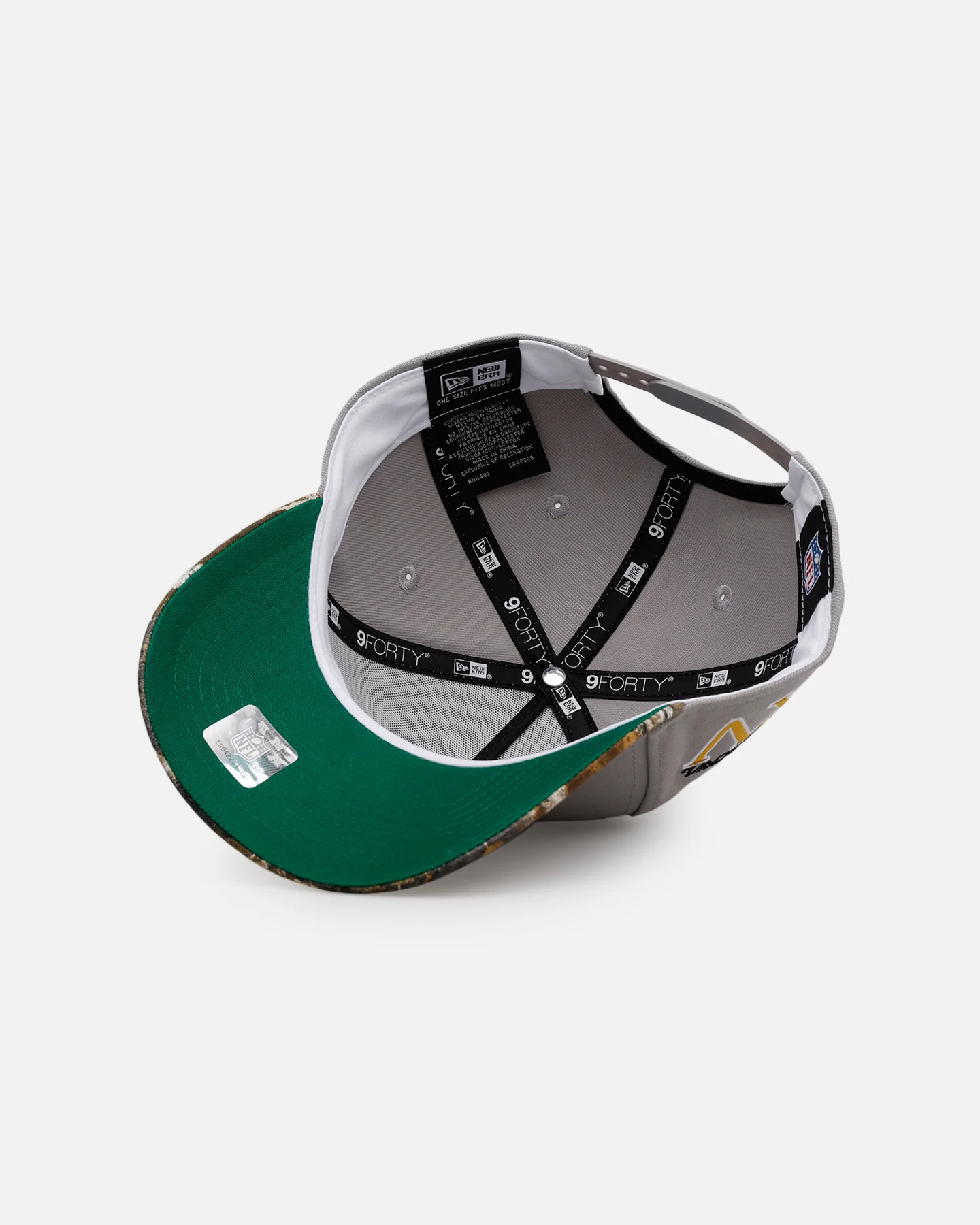 New Era Las Vegas Raiders 'Realtree Visor' 9FORTY A-Frame Snapback Official Team Color - Image 6