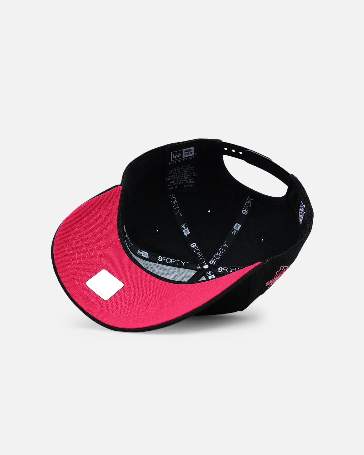 New Era Las Vegas Raiders 'Rose Nights' 9FORTY A-Frame Snapback Black - Image 6