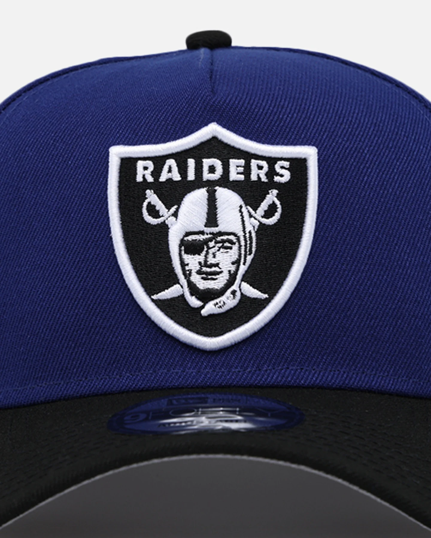 New Era Las Vegas Raiders 'Royal Reign' 9FORTY A-Frame Snapback Dark Royal/Black - Image 5