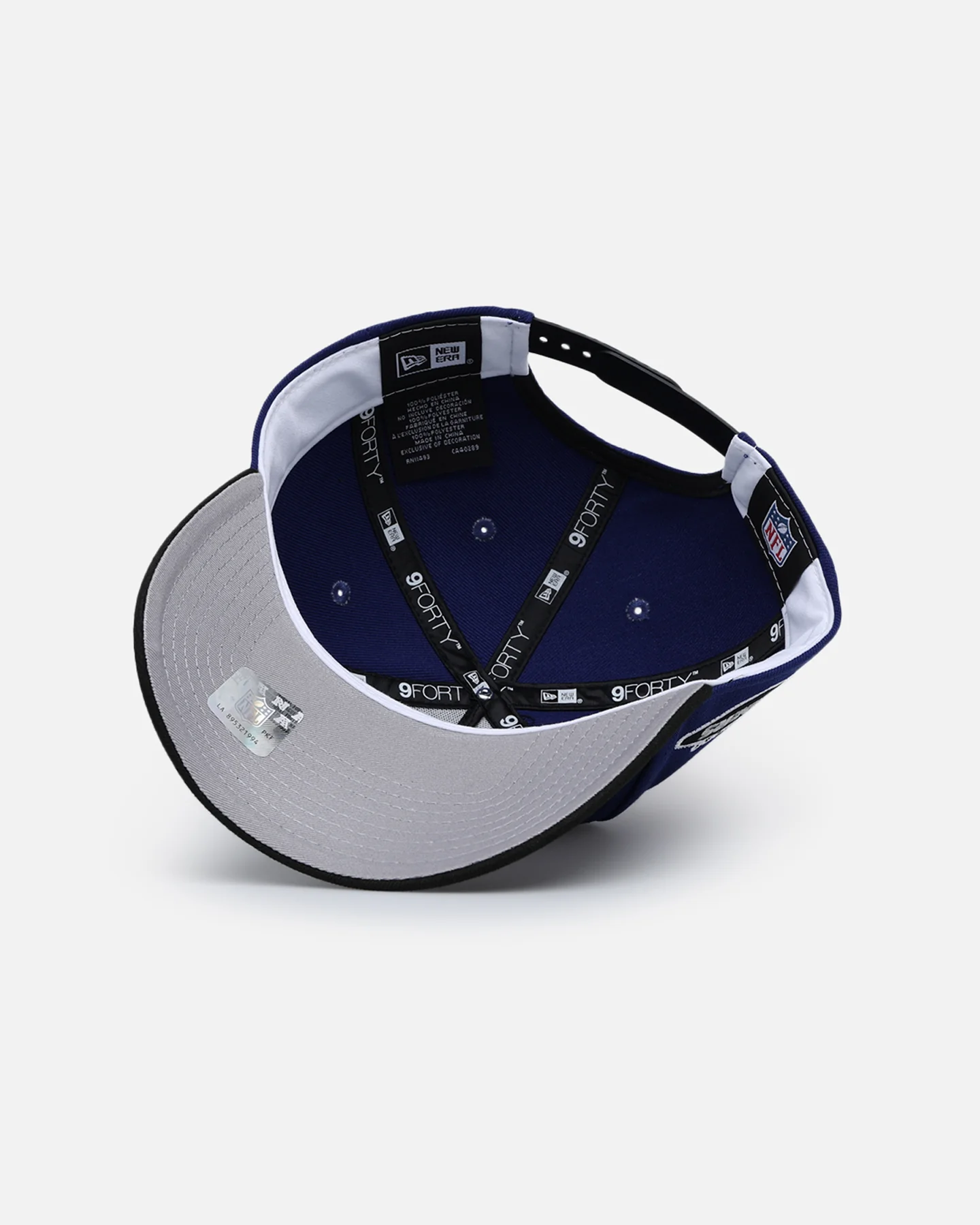 New Era Las Vegas Raiders 'Royal Reign' 9FORTY A-Frame Snapback Dark Royal/Black - Image 6