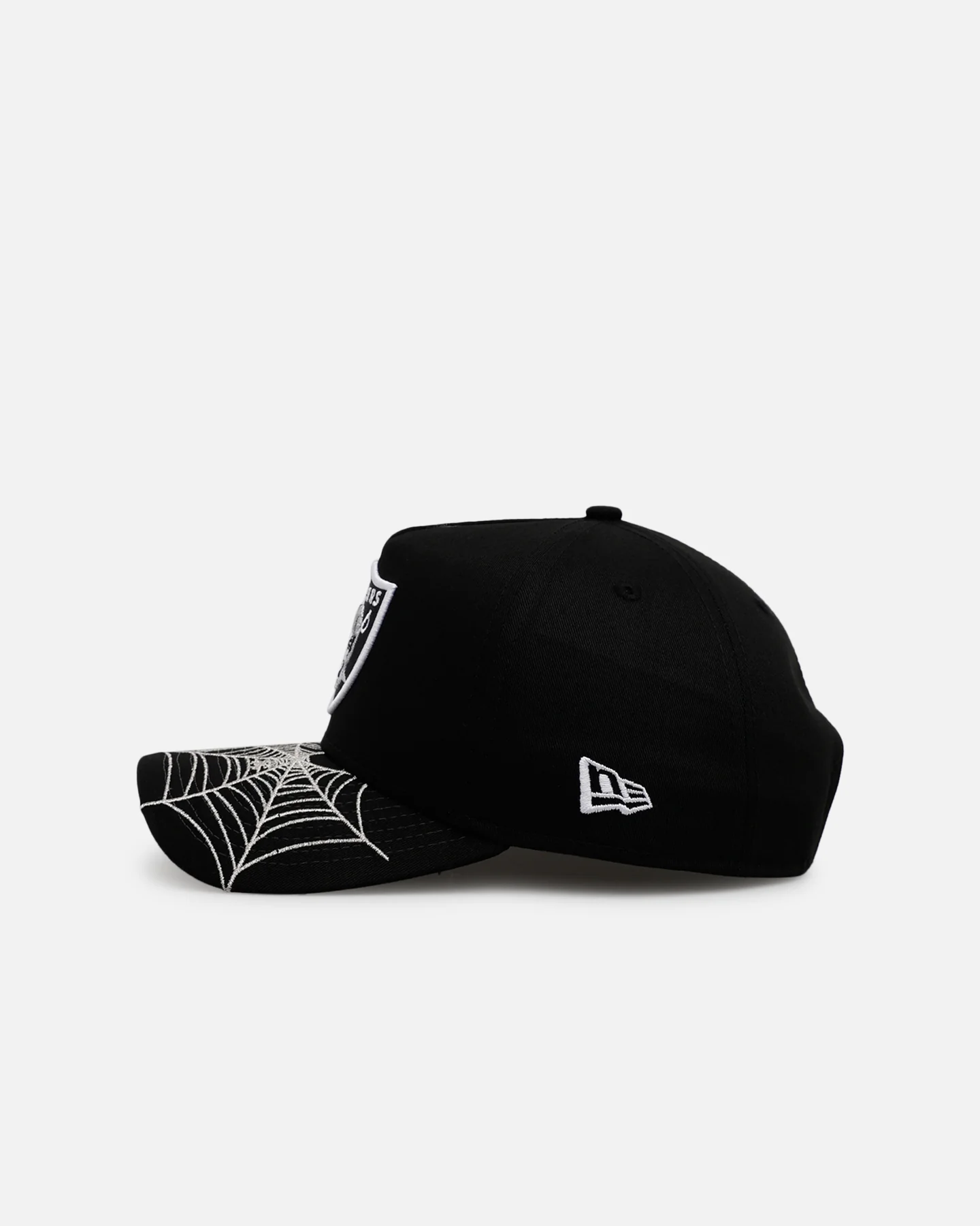 New Era Las Vegas Raiders 'Spider Web Visor' 9FORTY A-Frame Snapback Black - Image 5