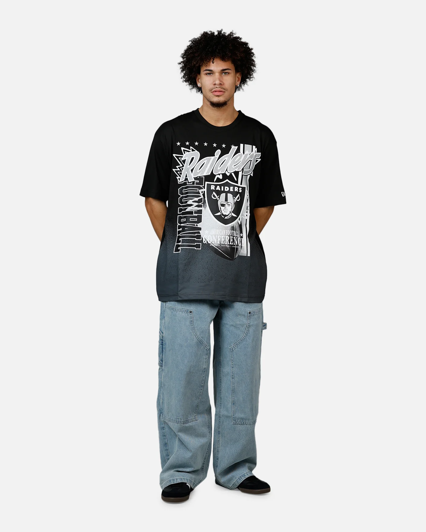 New Era Las Vegas Raiders Sport Class T-Shirt Black - Image 3