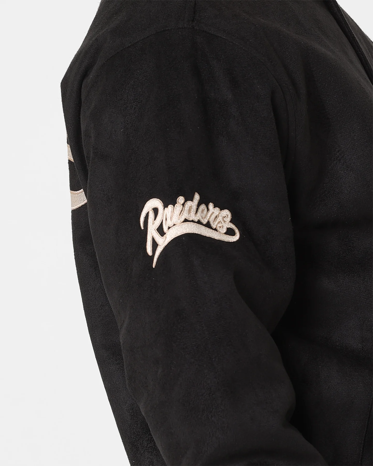 New Era Las Vegas Raiders Suede Jacket Black - Image 9
