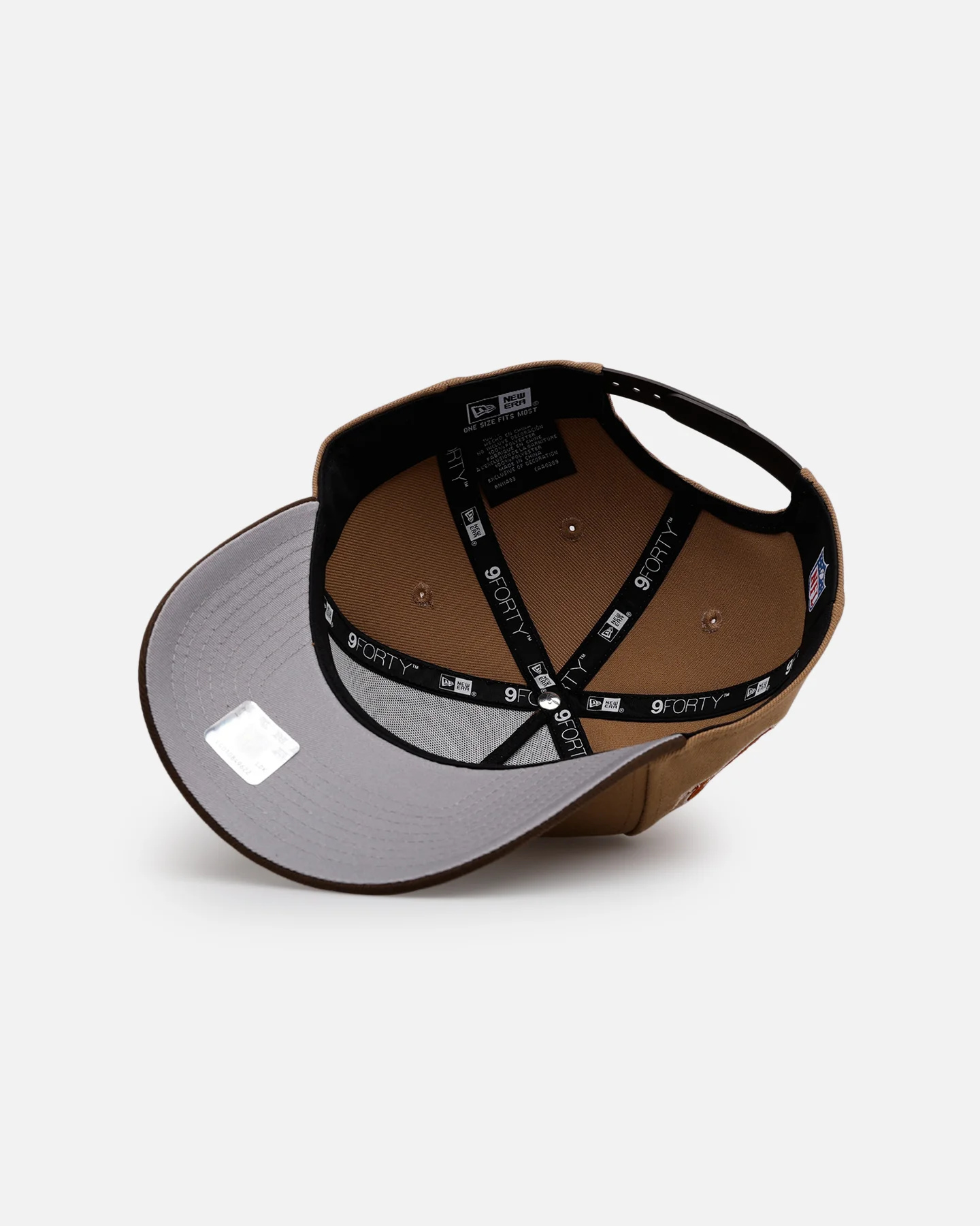 New Era Las Vegas Raiders 'Thanksgiving Football' 9FORTY A-Frame Snapback Khaki - Image 6