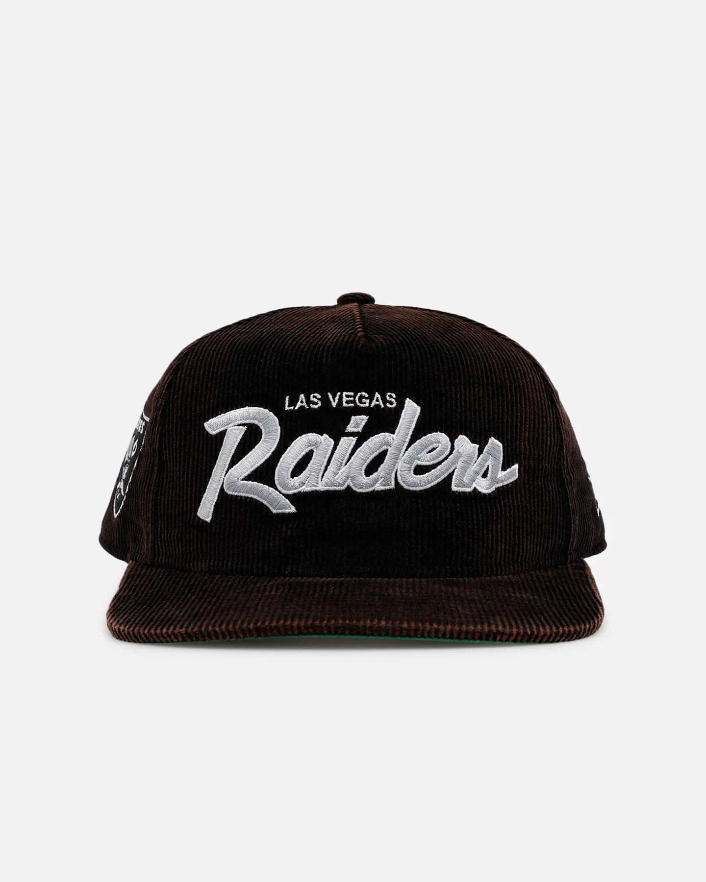 New Era Las Vegas Raiders 'Washed Black NFL Golfer' Corduroy Golfer Snapback Washed Black