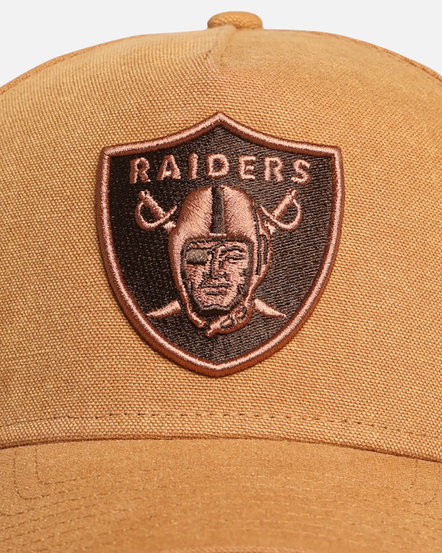 New Era Las Vegas Raiders 'Washed Canvas' 9FORTY A-Frame Snapback Bronze - Image 5