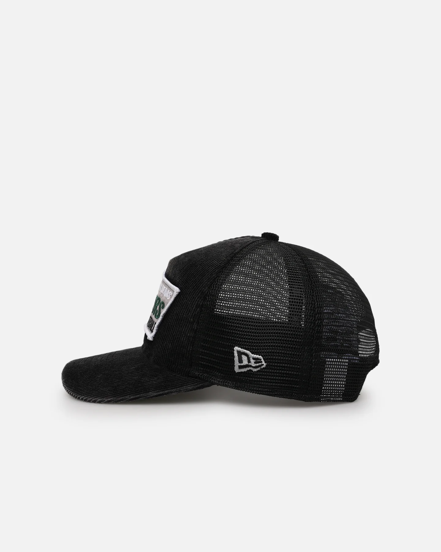 New Era Las Vegas Raiders 'Washed Cord Racer' Corduroy Golfer Trucker Snapback Washed Black - Image 4