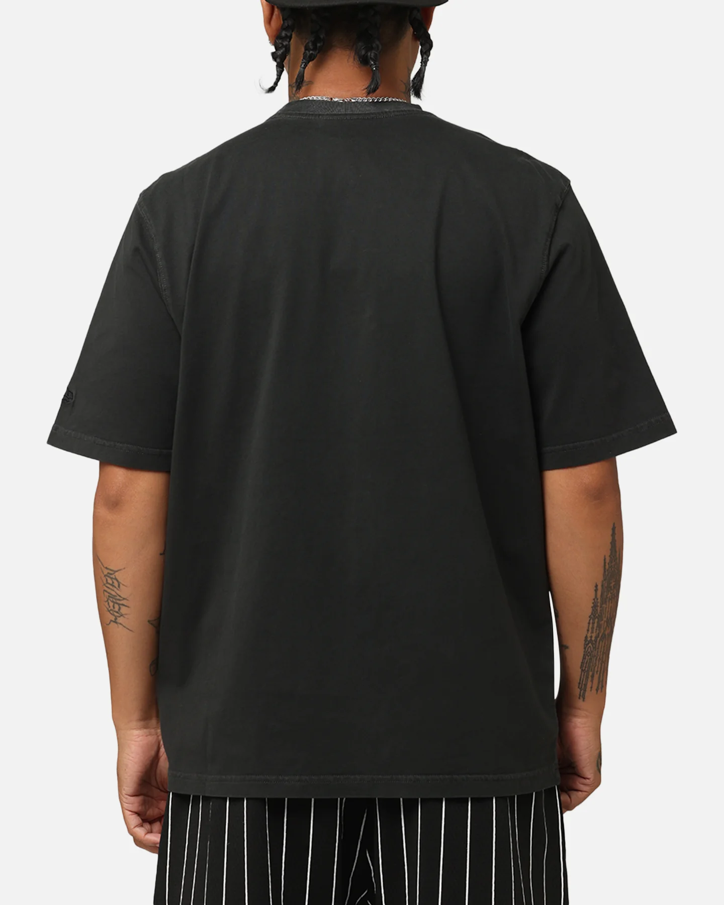 New Era Las Vegas Raiders Washed NBA T-Shirt Black - Image 3