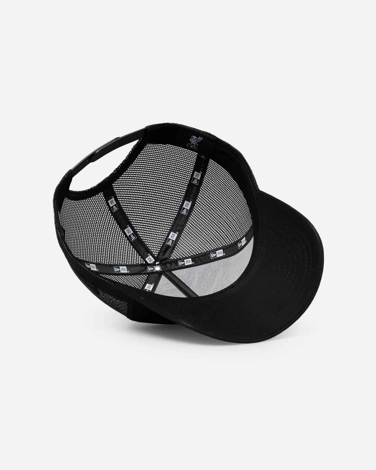 New Era Liverpool FC 9FORTY A-Frame Trucker Snapback Black - Image 6